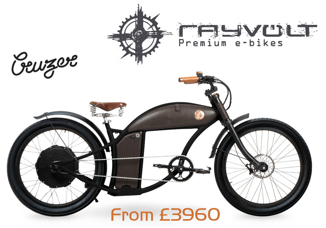 Photograph of Rayvolt e-Bikes, Yesterday's Style, Tomorrow's Technology, Today's Solution