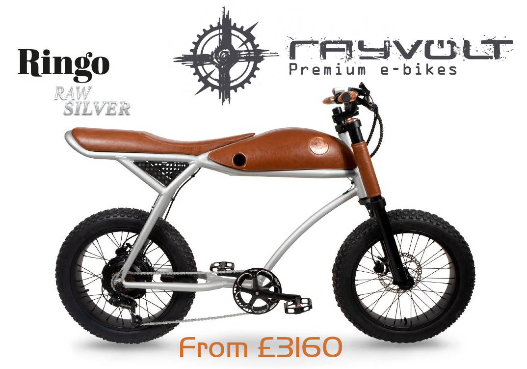 Photograph of Rayvolt e-Bikes, Yesterday's Style, Tomorrow's Technology, Today's Solution