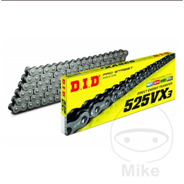 DID VX3 525 Pitch 100 Link X-Ring Chain