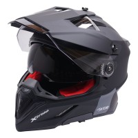 Axor X-Cross Adventure Full Face Helmet in Matt Black