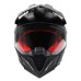 Axor X-Cross Adventure Full Face Helmet in Matt Black