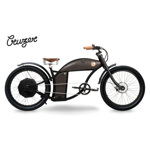 Ex-demo Bargain Rayvolt Cruzer Electric Cycle in Gunmetal Grey - Double Battery (48V, 21Ah)